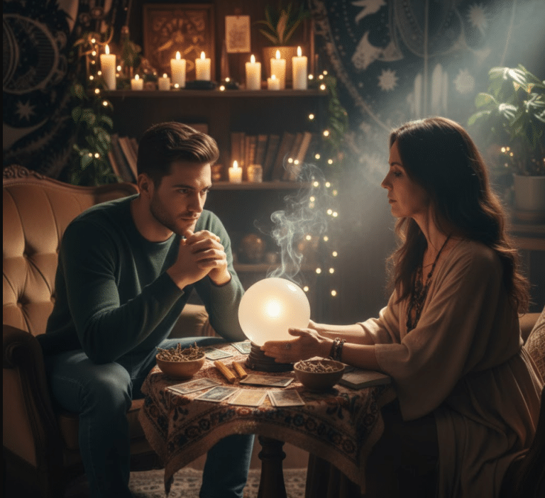 הצצה לעתיד: איך נראית פגישה אצל מתקשרת רוחנית?