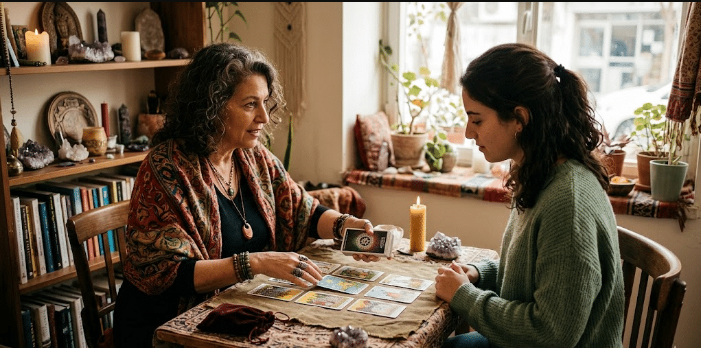 You are currently viewing עומדים בצומת דרכים? מה קלף האוהבים בטארוט יכול לגלות לכם